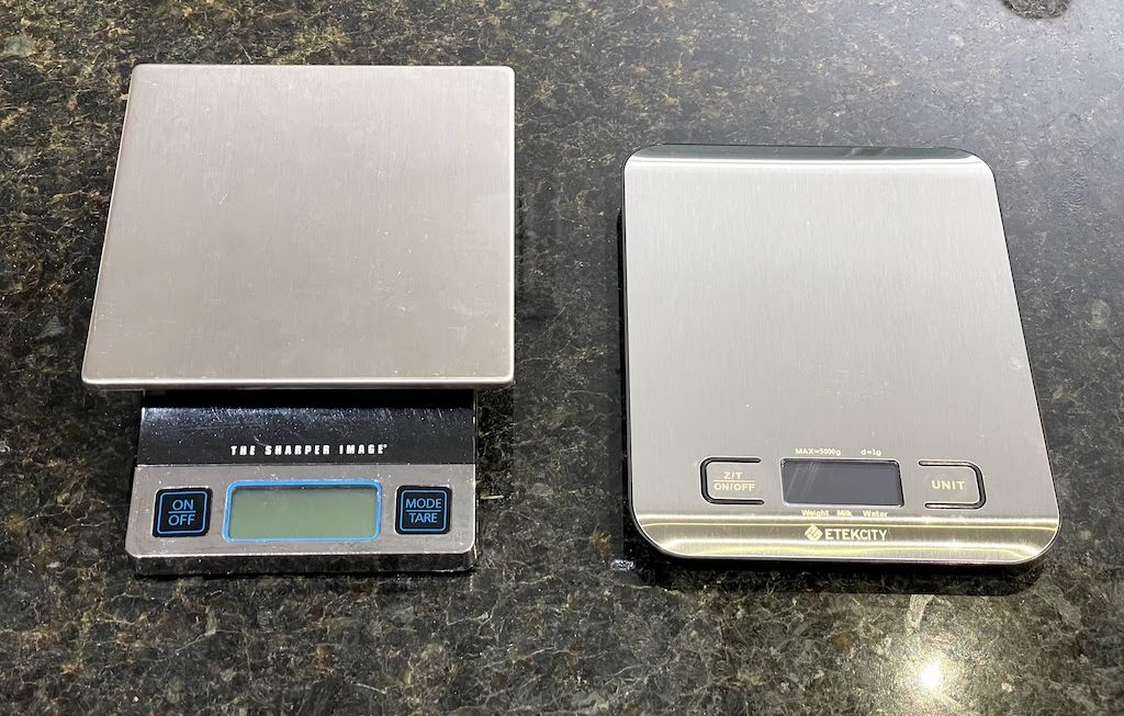 Kitchen scales