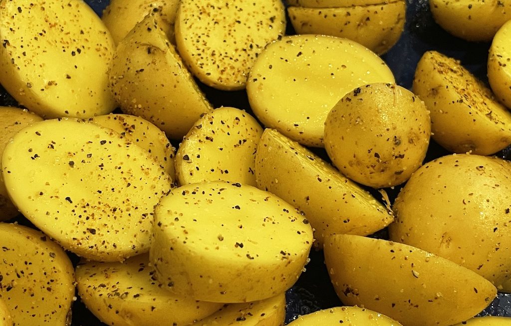 Roasting Yellow Potatoes